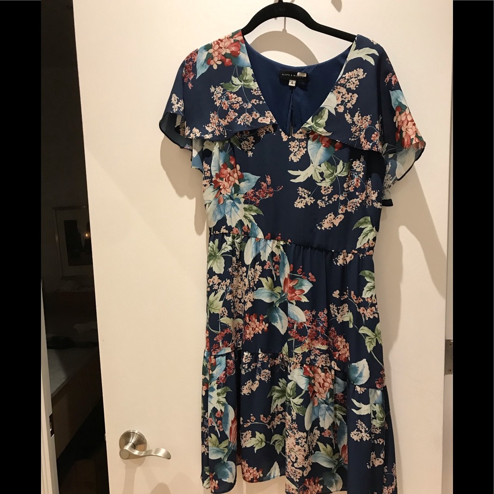 Whimsical flowy summer dress